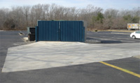 Dumpster Pad and Loading-dock